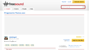 Freesound聲音庫：Progressive Trance.wav縮圖