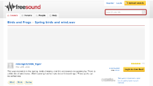 Freesound聲音庫：Spring birds and wind.wav-資源代表圖