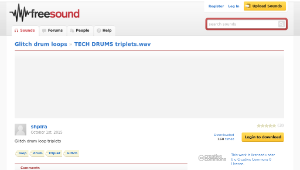 Freesound聲音庫：TECH DRUMS triplets.wav-資源代表圖