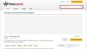 Freesound聲音庫：Trumpet and Cello Musical Orgasm縮圖