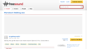 Freesound聲音庫：Marrakech Walking.wav-資源代表圖
