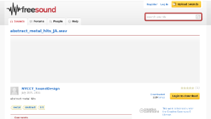 Freesound聲音庫：abstract_metal_hits_JA.wav縮圖