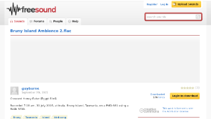 Freesound聲音庫：Bruny Island Ambience 2.flac-資源代表圖