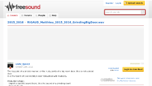 Freesound聲音庫：RIGAUD_Matthieu_2015_2016_GrindingBigDoor.wav-資源代表圖