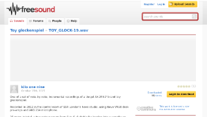 Freesound聲音庫：TOY_GLOCK-19.wav-資源代表圖