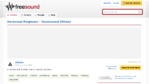 Freesound聲音庫：Danskanaal (Ritme)-資源代表圖