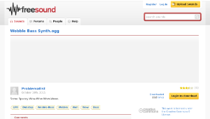 Freesound聲音庫：Wobble Bass Synth.ogg-資源代表圖