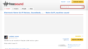Freesound聲音庫：Retro SciFi_machine sound-資源代表圖