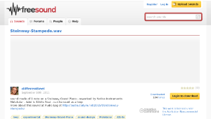 Freesound聲音庫：Steinway-Stampede.wav-資源代表圖