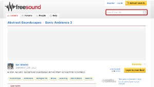 Freesound聲音庫：Sonic Ambience 2-資源代表圖