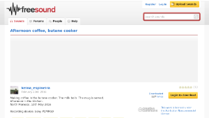 Freesound聲音庫：Afternoon coffee, butane cooker-資源代表圖