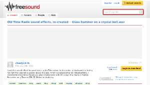 Freesound聲音庫：Glass hammer on a crystal bell.wav-資源代表圖