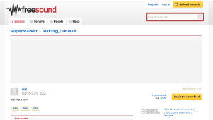 Freesound聲音庫：locking_Car.wav