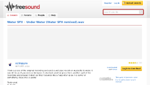 Freesound聲音庫：Under Water (Water SFX remixed).wav-資源代表圖