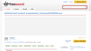 Freesound聲音庫：Artificial heart [remix# of grandscien's freesound#396706].wav縮圖