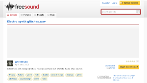 Freesound聲音庫：Electro synth glitches.wav-資源代表圖