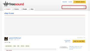 Freesound聲音庫：clap-4.wav-資源代表圖