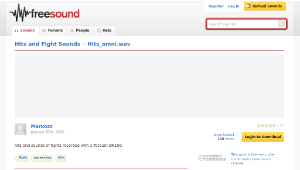 Freesound聲音庫：Hits_omni.wav-資源代表圖