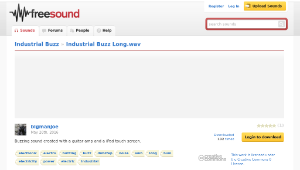 Freesound聲音庫：Industrial Buzz Long.wav-資源代表圖
