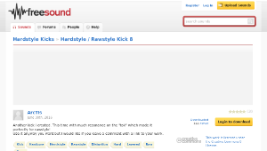 Freesound聲音庫：Hardstyle / Rawstyle Kick 8-資源代表圖