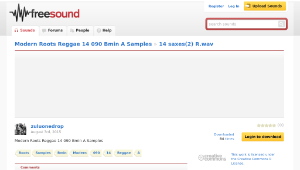 Freesound聲音庫：14 saxes(2) R.wav縮圖