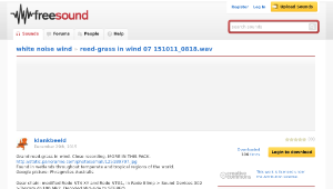 Freesound聲音庫：reed-grass in wind 07 151011_0818.wav縮圖