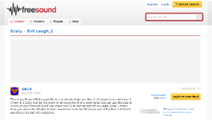 Freesound聲音庫：Evil Laugh_2縮圖
