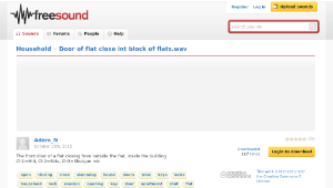 Freesound聲音庫：Door of flat close int block of flats.wav-資源代表圖