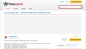 Freesound聲音庫：demolish bathroom 151015_01.flac-資源代表圖