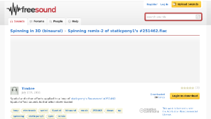 Freesound聲音庫：Spinning remix-2 of staticpony1's #251462.flac-資源代表圖