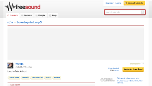 Freesound聲音庫：Lovetoprint.mp3縮圖