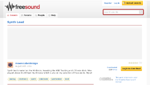 Freesound聲音庫：Synth Lead-資源代表圖