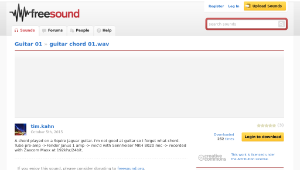Freesound聲音庫：guitar chord 01.wav-資源代表圖