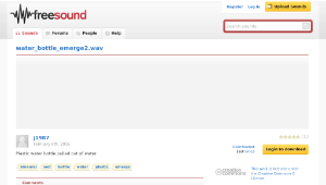 Freesound聲音庫：water_bottle_emerge2.wav-資源代表圖