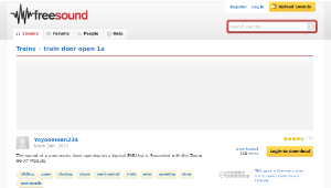 Freesound聲音庫：train door open 1a-資源代表圖