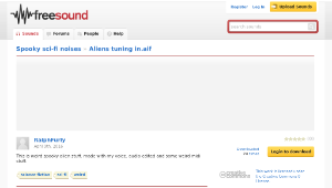 Freesound聲音庫：Aliens tuning in.aif縮圖