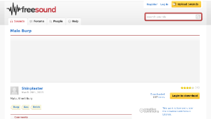 Freesound聲音庫：Male Burp-資源代表圖