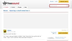 Freesound聲音庫：Opening a small metal box 1-資源代表圖
