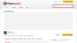 Freesound聲音庫：HashTag.wav-資源代表圖