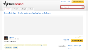 Freesound聲音庫：Underwater_and going lower_CsG.wav-資源代表圖