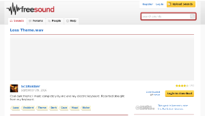 Freesound聲音庫：Loss Theme.wav
