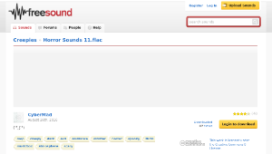 Freesound聲音庫：Horror Sounds 11.flac-資源代表圖