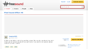 Freesound聲音庫：Pixel Sound Effect #6