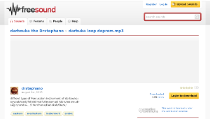 Freesound聲音庫：darbuka loop deprem.mp3縮圖