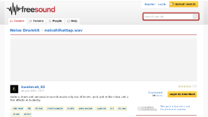 Freesound聲音庫：noisehihattap.wav-資源代表圖