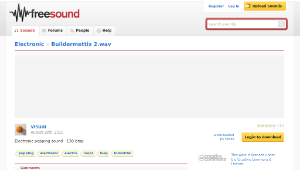 Freesound聲音庫：Buildermettix 2.wav