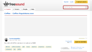 Freesound聲音庫：Coffee Napoletana.wav-資源代表圖
