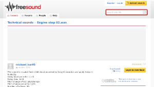 Freesound聲音庫：Engine stop 02.wav-資源代表圖