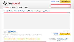 Freesound聲音庫：Bicycle_Bell_from_BikeKitchen_Augsburg_10.wav