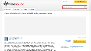 Freesound聲音庫：Suoni di Gallipoli - KoinĂ¨ diGabbiani e pescatori.WAV-資源代表圖